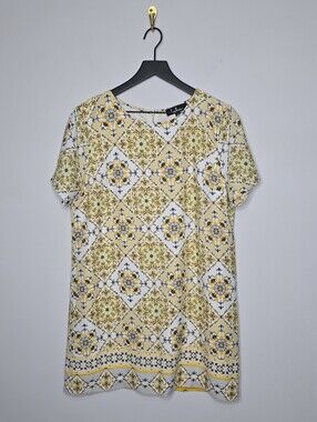 Lulus Yellow Shift Dress Size Medium "Dandy Lion"